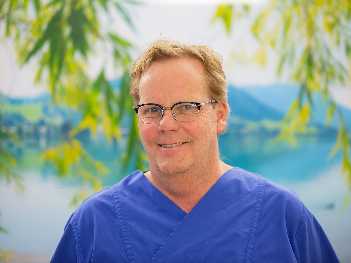 Dr. med. Bernhard Hofstetter Portrait Dr. med. Bernhard Hofstetter